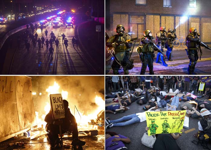 Ferguson Membara: Unjuk Rasa Landa Lebih 170 Kota di AS